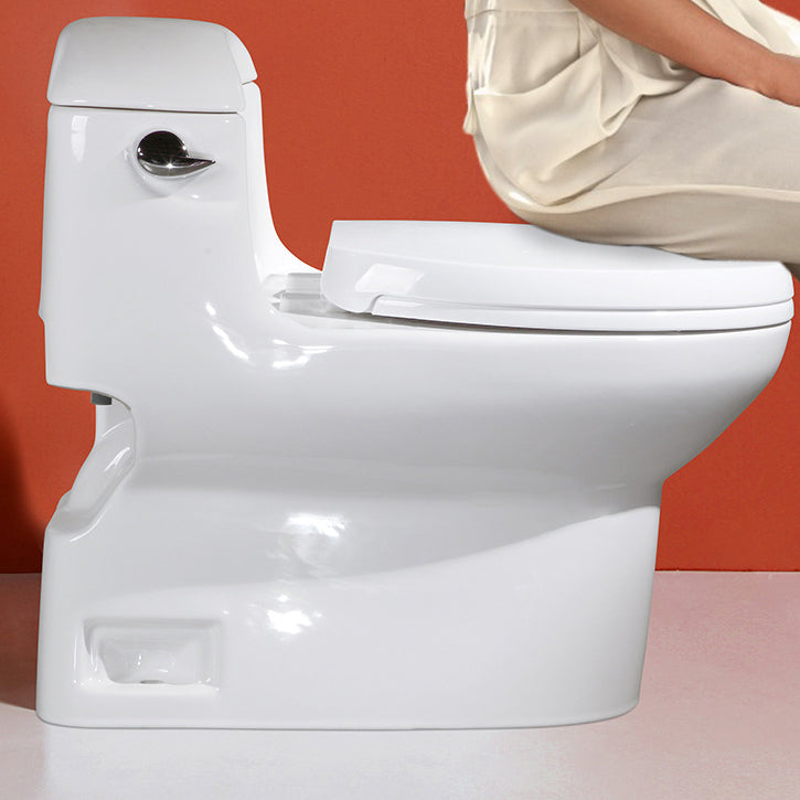Traditional Seat Included One Piece Toilet Floor Mounted Toilet Bowl for Washroom Clearhalo 'Bathroom Remodel & Bathroom Fixtures' 'Home Improvement' 'home_improvement' 'home_improvement_toilets' 'Toilets & Bidets' 'Toilets' 6320348