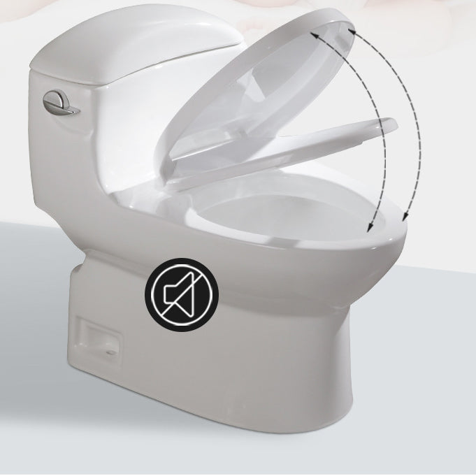 Traditional Seat Included One Piece Toilet Floor Mounted Toilet Bowl for Washroom Clearhalo 'Bathroom Remodel & Bathroom Fixtures' 'Home Improvement' 'home_improvement' 'home_improvement_toilets' 'Toilets & Bidets' 'Toilets' 6320350