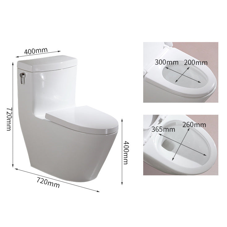 Traditional Seat Included One Piece Toilet Floor Mounted Toilet Bowl for Washroom Clearhalo 'Bathroom Remodel & Bathroom Fixtures' 'Home Improvement' 'home_improvement' 'home_improvement_toilets' 'Toilets & Bidets' 'Toilets' 6320354