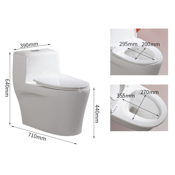 Traditional Seat Included One Piece Toilet Floor Mounted Toilet Bowl for Washroom Clearhalo 'Bathroom Remodel & Bathroom Fixtures' 'Home Improvement' 'home_improvement' 'home_improvement_toilets' 'Toilets & Bidets' 'Toilets' 6320358