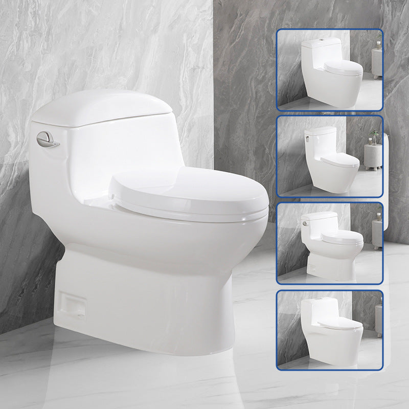 Traditional Seat Included One Piece Toilet Floor Mounted Toilet Bowl for Washroom Clearhalo 'Bathroom Remodel & Bathroom Fixtures' 'Home Improvement' 'home_improvement' 'home_improvement_toilets' 'Toilets & Bidets' 'Toilets' 6320360