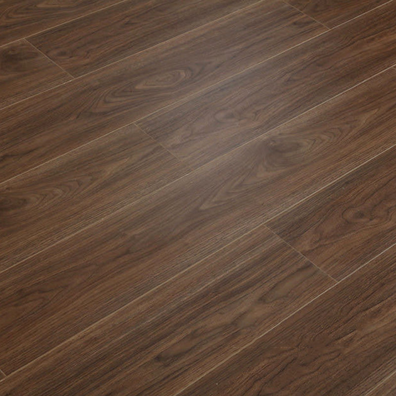 Nordic E0 Natural Solid Wood Laminate Flooring, Click Cinch Loc, Waterproof Brown Clearhalo 'Flooring 'Home Improvement' 'home_improvement' 'home_improvement_laminate_flooring' 'Laminate Flooring' 'laminate_flooring' Walls and Ceiling' 6320798