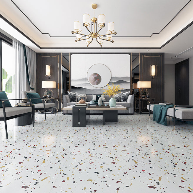 Slip Resistant Laminate Plank Flooring Stain Resistant Laminate for Clothing Store White Orange 699.6 sq ft. - 195 Pieces Clearhalo 'Flooring 'Home Improvement' 'home_improvement' 'home_improvement_laminate_flooring' 'Laminate Flooring' 'laminate_flooring' Walls and Ceiling' 6320808