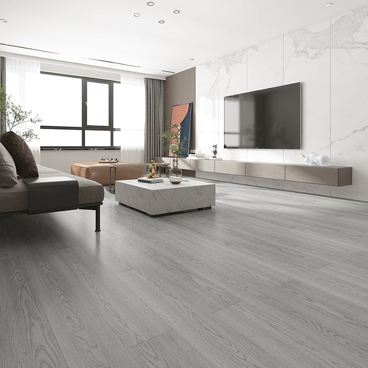 Nordic 8"x48" 12mm Natural Solid Wood Laminate Flooring, Click Cinch Loc, Waterproof Clearhalo 'Flooring 'Home Improvement' 'home_improvement' 'home_improvement_laminate_flooring' 'Laminate Flooring' 'laminate_flooring' Walls and Ceiling' 6320892