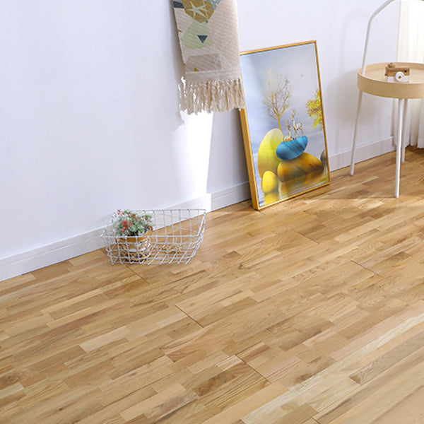 Oak Laminate Plank Flooring Sound Dampening Laminate for Bedroom Clearhalo 'Flooring 'Home Improvement' 'home_improvement' 'home_improvement_laminate_flooring' 'Laminate Flooring' 'laminate_flooring' Walls and Ceiling' 6320901