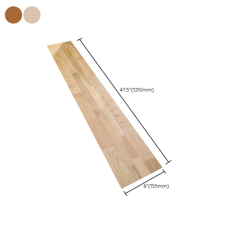 Oak Laminate Plank Flooring Sound Dampening Laminate for Bedroom Clearhalo 'Flooring 'Home Improvement' 'home_improvement' 'home_improvement_laminate_flooring' 'Laminate Flooring' 'laminate_flooring' Walls and Ceiling' 6320907