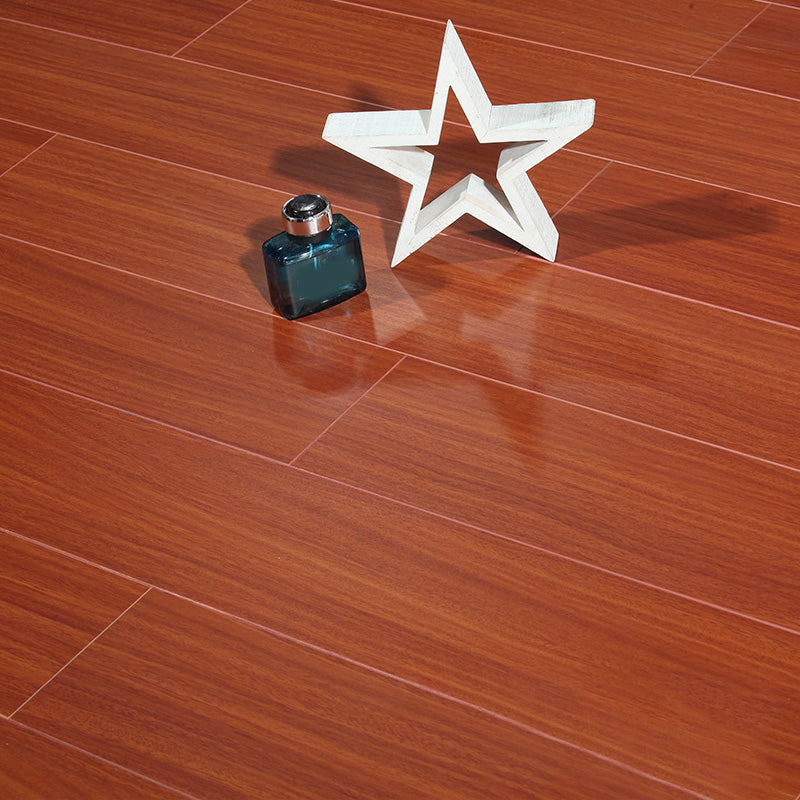 Scratch Resistant Laminate Floor Water-resistant Laminate Plank Flooring for Home Red Clearhalo 'Flooring 'Home Improvement' 'home_improvement' 'home_improvement_laminate_flooring' 'Laminate Flooring' 'laminate_flooring' Walls and Ceiling' 6320933