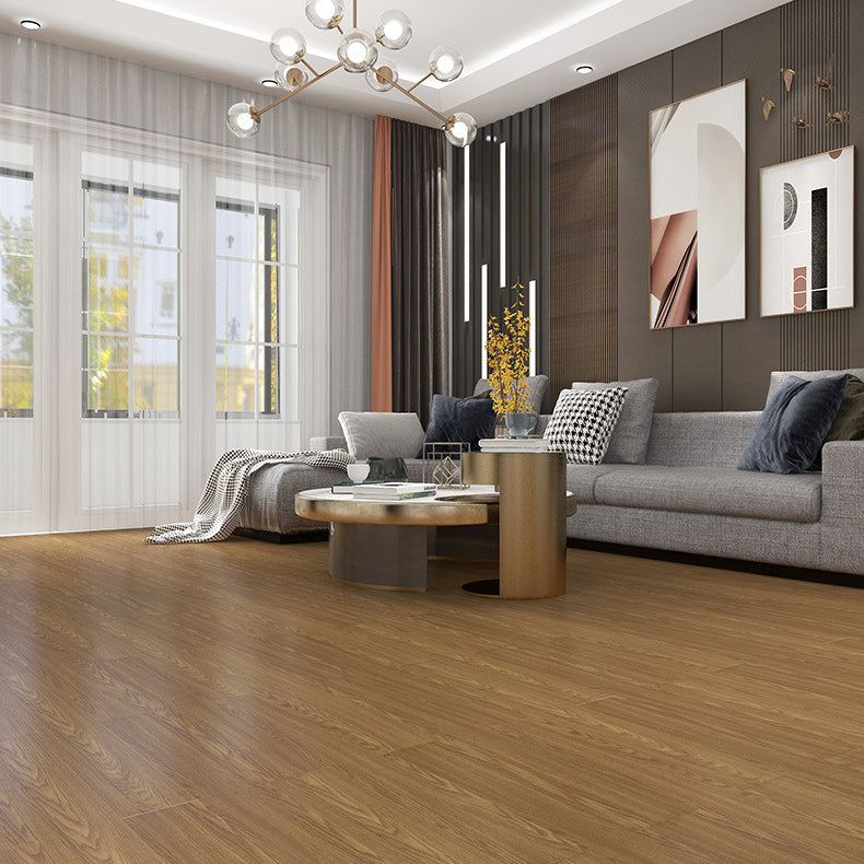 Modern 8" X 48" X 15mm Natural Solid Wood Laminate Flooring, Click-Lock, Waterproof Clearhalo 'Flooring 'Home Improvement' 'home_improvement' 'home_improvement_laminate_flooring' 'Laminate Flooring' 'laminate_flooring' Walls and Ceiling' 6320935