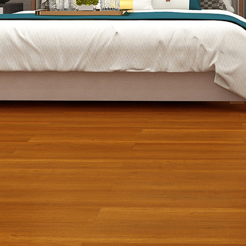 Modern 8" X 48" X 15mm Natural Solid Wood Laminate Flooring, Click-Lock, Waterproof Yellow-Brown Clearhalo 'Flooring 'Home Improvement' 'home_improvement' 'home_improvement_laminate_flooring' 'Laminate Flooring' 'laminate_flooring' Walls and Ceiling' 6320937