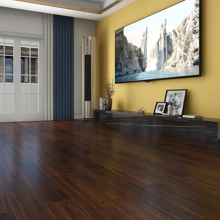 Solid Wood Laminate Floor Water-resistant and Scratch Resistant Laminate for Home Clearhalo 'Flooring 'Home Improvement' 'home_improvement' 'home_improvement_laminate_flooring' 'Laminate Flooring' 'laminate_flooring' Walls and Ceiling' 6320974
