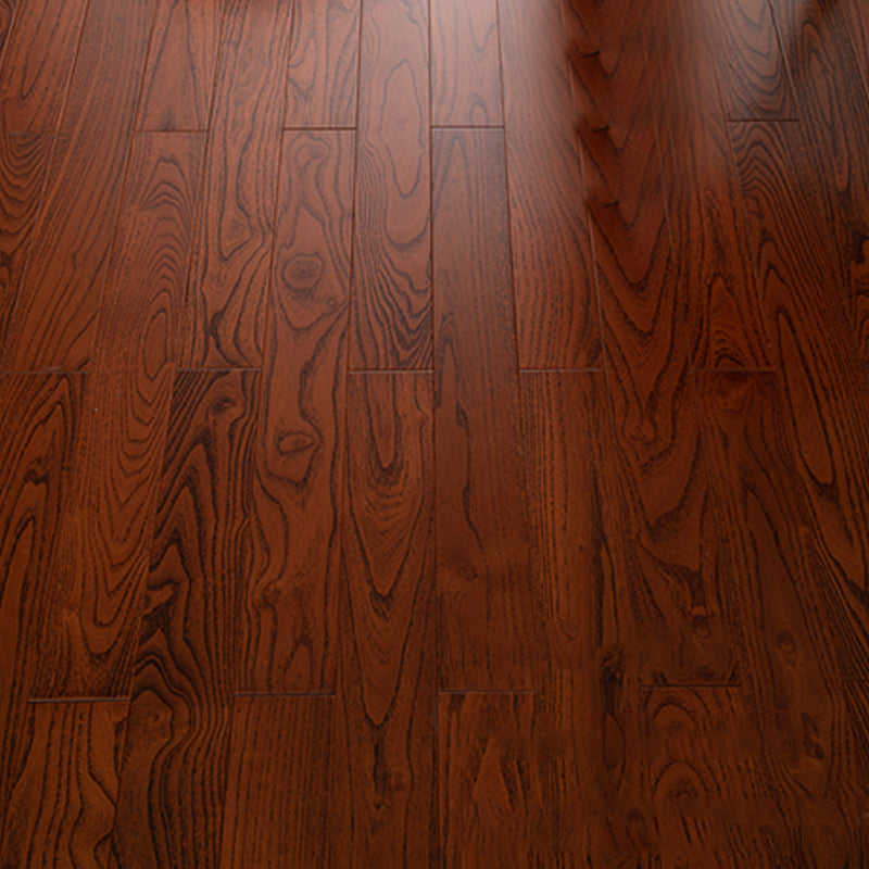 Modern Natural Solid Wood Laminate Flooring Click-Lock Waterproof Red Brown Clearhalo 'Flooring 'Home Improvement' 'home_improvement' 'home_improvement_laminate_flooring' 'Laminate Flooring' 'laminate_flooring' Walls and Ceiling' 6321072