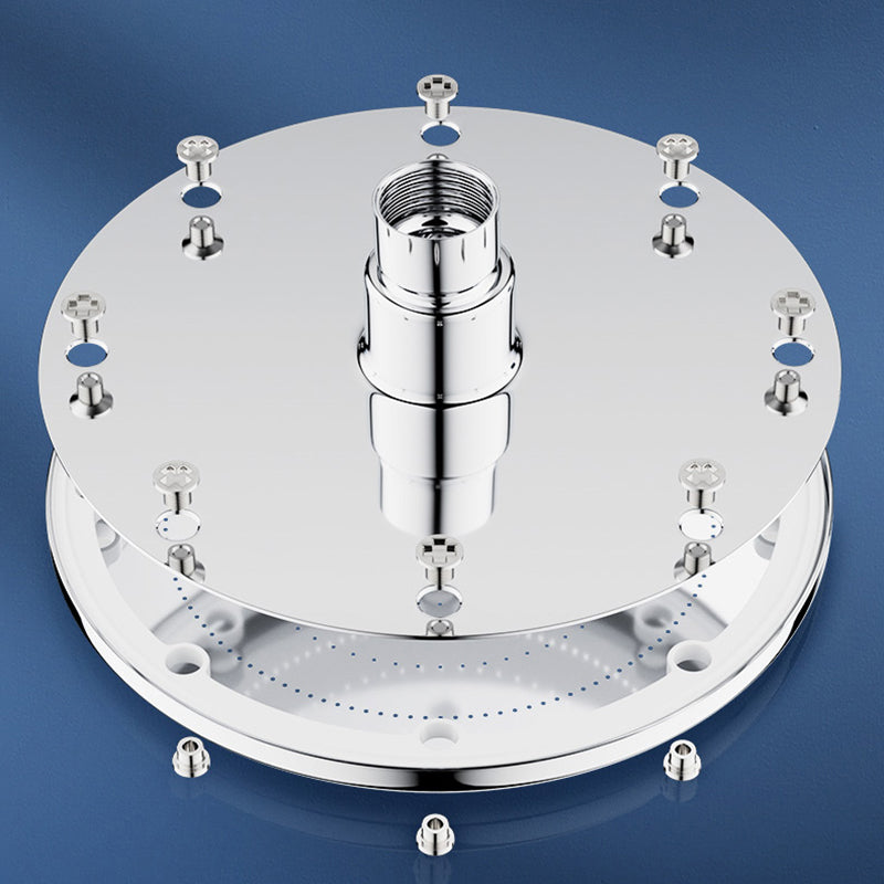 Modern Shower System Handle Lever Wall Mounted Copper Shower System Clearhalo 'Bathroom Remodel & Bathroom Fixtures' 'Home Improvement' 'home_improvement' 'home_improvement_shower_faucets' 'Shower Faucets & Systems' 'shower_faucets' 'Showers & Bathtubs Plumbing' 'Showers & Bathtubs' 6321121