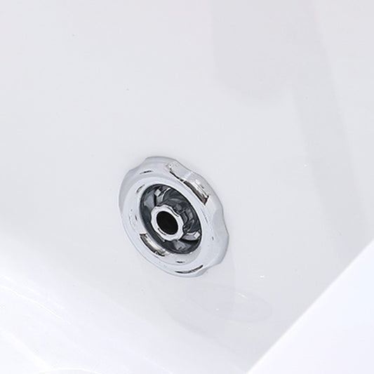 Modern Acrylic Rectangular Bathroom Bathtub with Drain White Tub Clearhalo 'Bathroom Remodel & Bathroom Fixtures' 'Bathtubs' 'Home Improvement' 'home_improvement' 'home_improvement_bathtubs' 'Showers & Bathtubs' 6323137