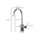 Modern Kitchen Faucet Brass Lever Handles Swivel Spout Bar Prep Kitchen Faucet Clearhalo 'Home Improvement' 'home_improvement' 'home_improvement_kitchen_faucets' 'Kitchen Faucets' 'Kitchen Remodel & Kitchen Fixtures' 'Kitchen Sinks & Faucet Components' 'kitchen_faucets' 6327671