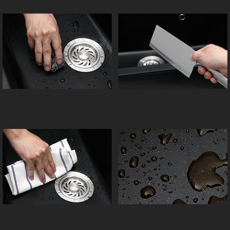 Contemporary Kitchen Sink Retangle Stainless Steel 3 Holes Drop-In Kitchen Sink Clearhalo 'Home Improvement' 'home_improvement' 'home_improvement_kitchen_sinks' 'Kitchen Remodel & Kitchen Fixtures' 'Kitchen Sinks & Faucet Components' 'Kitchen Sinks' 'kitchen_sinks' 6327753