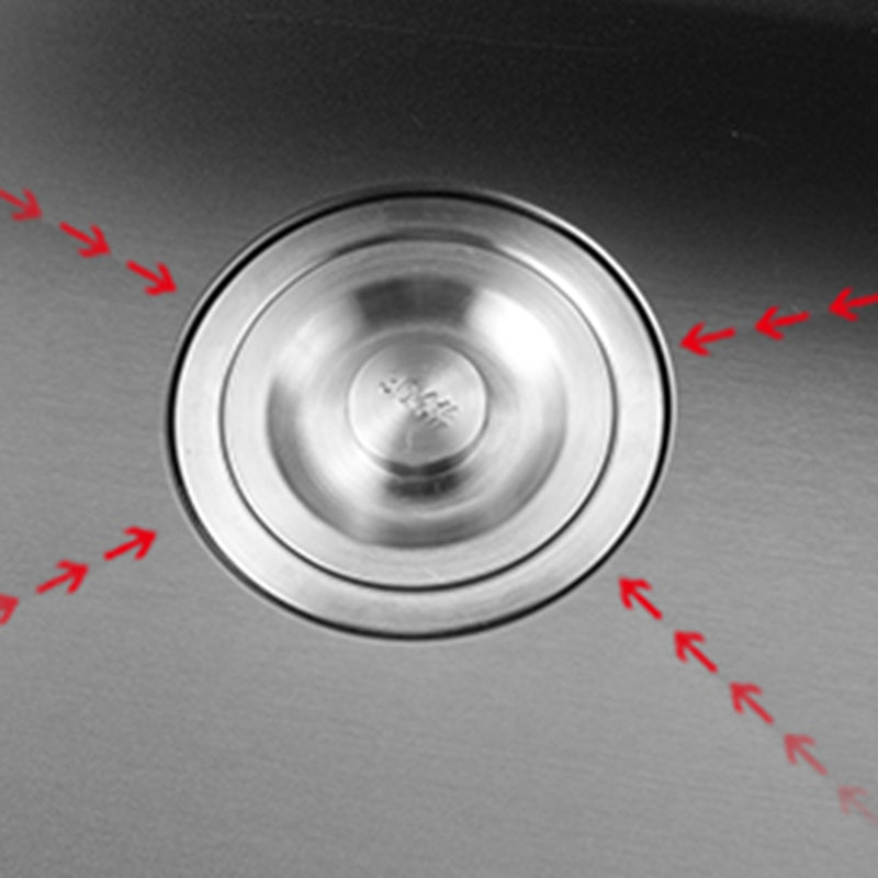 Classic Style Kitchen Sink Stainless Steel Kitchen Sink with Soap Dispenser Clearhalo 'Home Improvement' 'home_improvement' 'home_improvement_kitchen_sinks' 'Kitchen Remodel & Kitchen Fixtures' 'Kitchen Sinks & Faucet Components' 'Kitchen Sinks' 'kitchen_sinks' 6327888