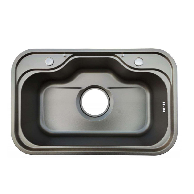 Modern Sink Only Stainless Steel with Basket Strainer and Strainer Kitchen Sink Clearhalo 'Home Improvement' 'home_improvement' 'home_improvement_kitchen_sinks' 'Kitchen Remodel & Kitchen Fixtures' 'Kitchen Sinks & Faucet Components' 'Kitchen Sinks' 'kitchen_sinks' 6327903