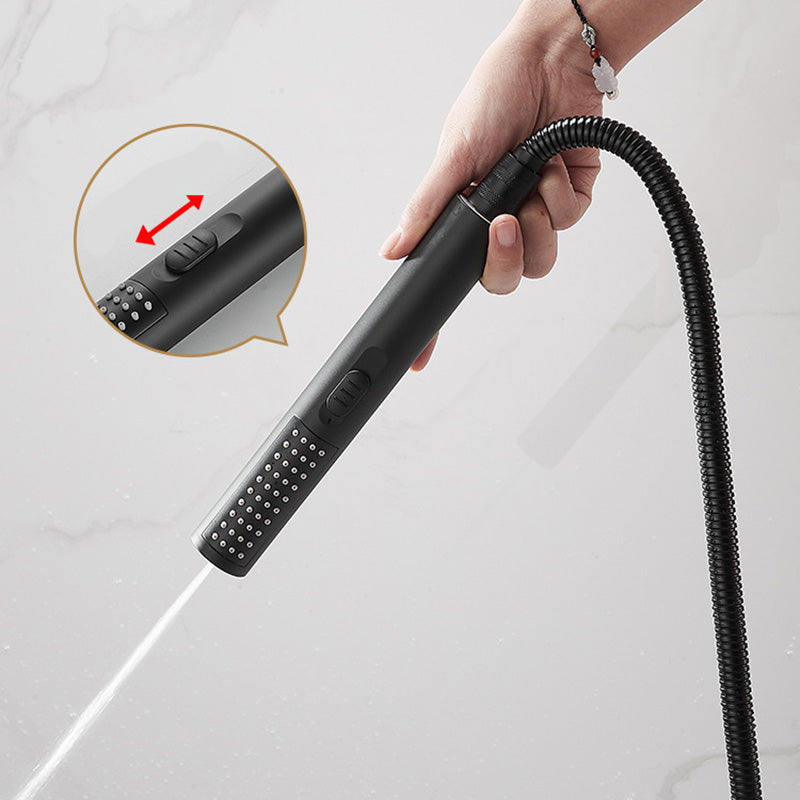 Modern Tub Spout Trim One Handle Wall Mount Tub Faucet with Handshower Clearhalo 'Bathroom Remodel & Bathroom Fixtures' 'Bathtub Faucets' 'bathtub_faucets' 'Home Improvement' 'home_improvement' 'home_improvement_bathtub_faucets' 6328297