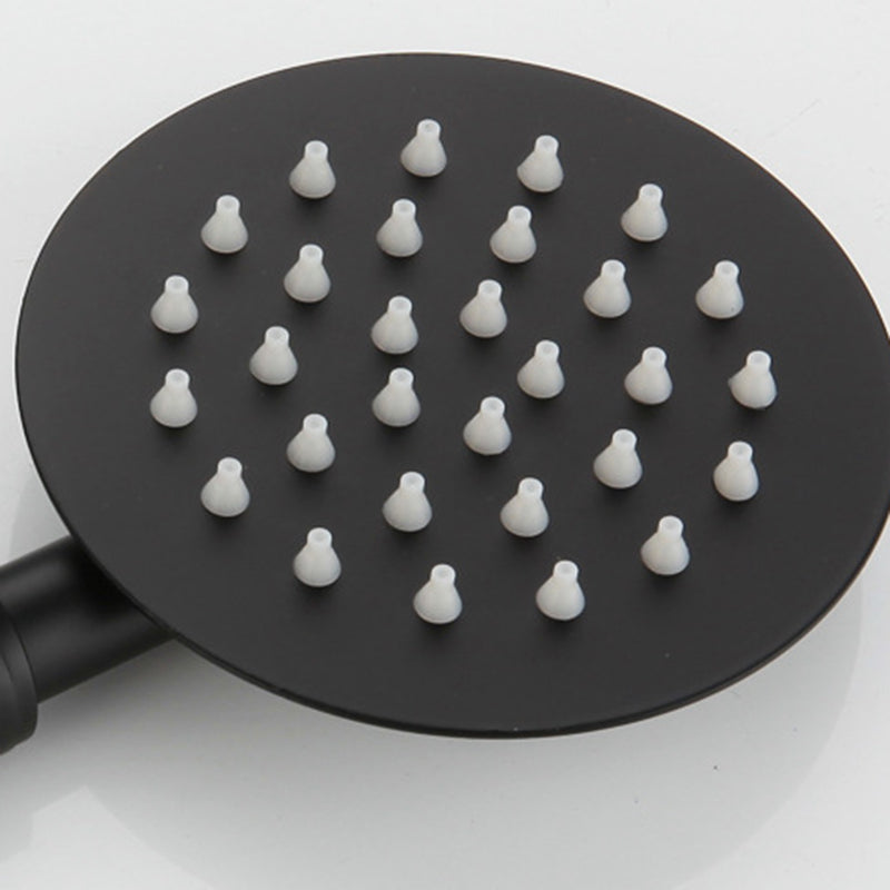 Modern Oval Swivel Shower Stainless Steel Shower Head Shower Faucet on Wall Clearhalo 'Bathroom Remodel & Bathroom Fixtures' 'Home Improvement' 'home_improvement' 'home_improvement_shower_faucets' 'Shower Faucets & Systems' 'shower_faucets' 'Showers & Bathtubs Plumbing' 'Showers & Bathtubs' 6328340