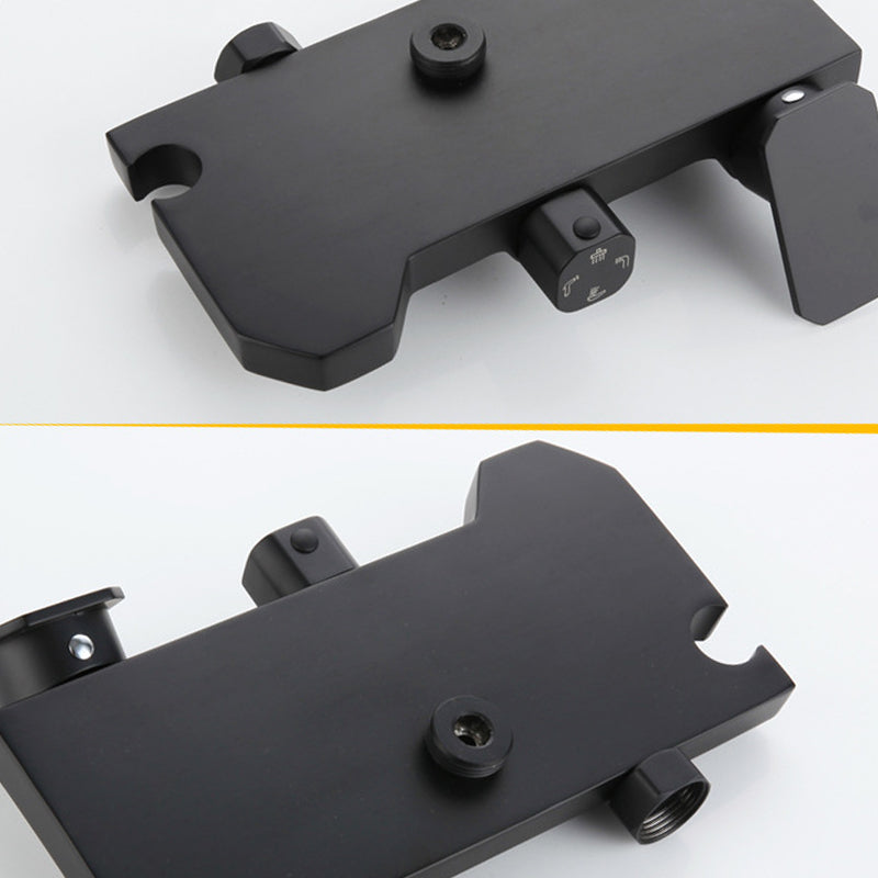 Modern Oval Swivel Shower Stainless Steel Shower Head Shower Faucet on Wall Clearhalo 'Bathroom Remodel & Bathroom Fixtures' 'Home Improvement' 'home_improvement' 'home_improvement_shower_faucets' 'Shower Faucets & Systems' 'shower_faucets' 'Showers & Bathtubs Plumbing' 'Showers & Bathtubs' 6328346