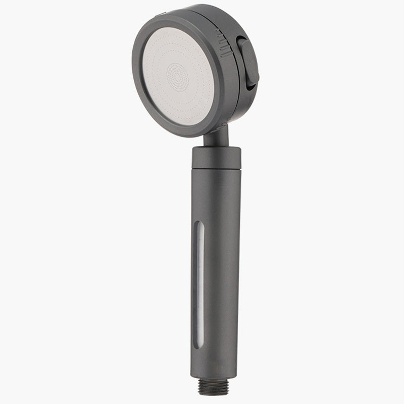 Modern Handheld Shower Head Plastic Shower Head with Adjustable Spray Pattern Grey Clearhalo 'Bathroom Remodel & Bathroom Fixtures' 'Home Improvement' 'home_improvement' 'home_improvement_shower_heads' 'Shower Heads' 'shower_heads' 'Showers & Bathtubs Plumbing' 'Showers & Bathtubs' 6328482