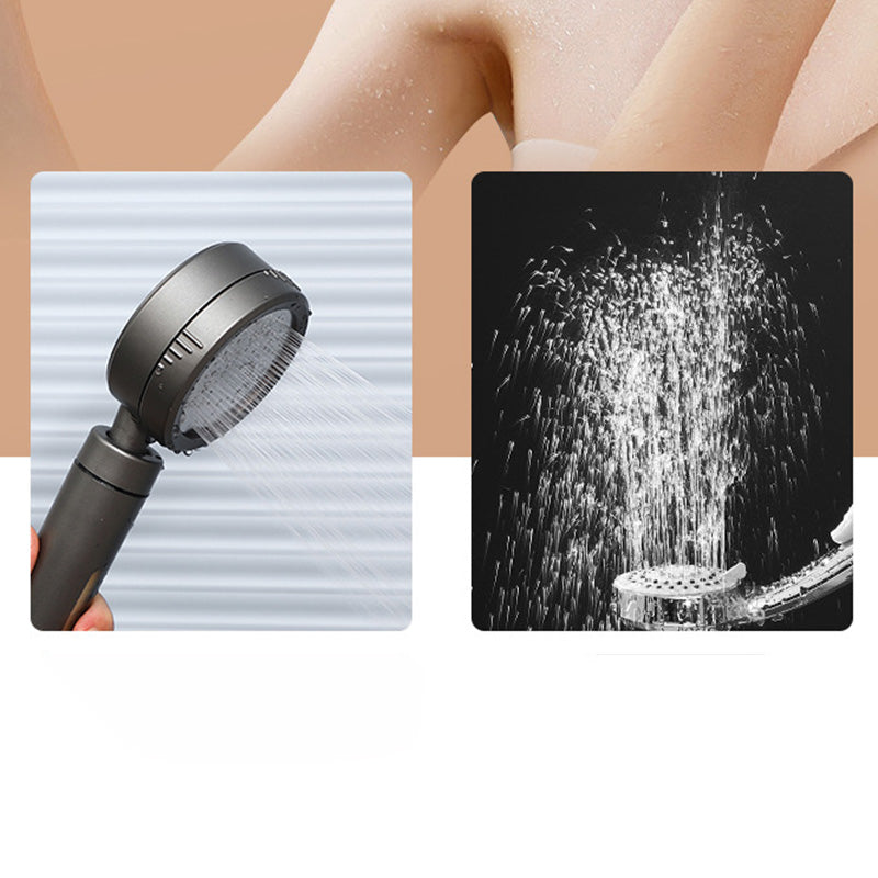 Modern Handheld Shower Head Plastic Shower Head with Adjustable Spray Pattern Clearhalo 'Bathroom Remodel & Bathroom Fixtures' 'Home Improvement' 'home_improvement' 'home_improvement_shower_heads' 'Shower Heads' 'shower_heads' 'Showers & Bathtubs Plumbing' 'Showers & Bathtubs' 6328488