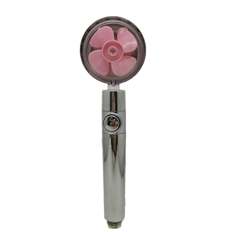 Modern Style Handheld Shower Head Plastic Shower Head with Adjustable Water Flow Pink Clearhalo 'Bathroom Remodel & Bathroom Fixtures' 'Home Improvement' 'home_improvement' 'home_improvement_shower_heads' 'Shower Heads' 'shower_heads' 'Showers & Bathtubs Plumbing' 'Showers & Bathtubs' 6328511
