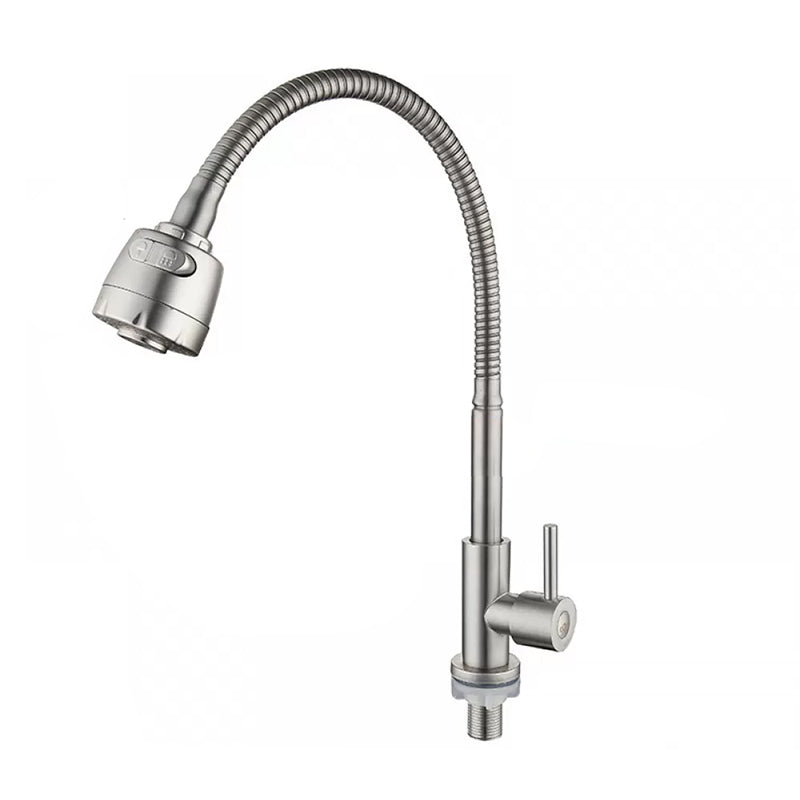 Modern Pot Filler 304 Stainless Steel 1-Handle High Arch Kitchen Faucet Pull Down/ Pull Out Faucet Clearhalo 'Home Improvement' 'home_improvement' 'home_improvement_kitchen_faucets' 'Kitchen Faucets' 'Kitchen Remodel & Kitchen Fixtures' 'Kitchen Sinks & Faucet Components' 'kitchen_faucets' 6328789