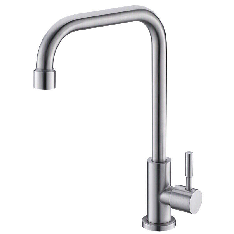 Modern Pot Filler 304 Stainless Steel 1-Handle High Arch Kitchen Faucet Clearhalo 'Home Improvement' 'home_improvement' 'home_improvement_kitchen_faucets' 'Kitchen Faucets' 'Kitchen Remodel & Kitchen Fixtures' 'Kitchen Sinks & Faucet Components' 'kitchen_faucets' 6328797