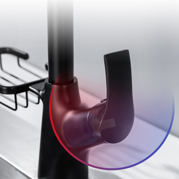 Modern Bar Faucet Brass Pulldown Sprayer Swivel Spout Kitchen Sink Faucet Clearhalo 'Home Improvement' 'home_improvement' 'home_improvement_kitchen_faucets' 'Kitchen Faucets' 'Kitchen Remodel & Kitchen Fixtures' 'Kitchen Sinks & Faucet Components' 'kitchen_faucets' 6333282