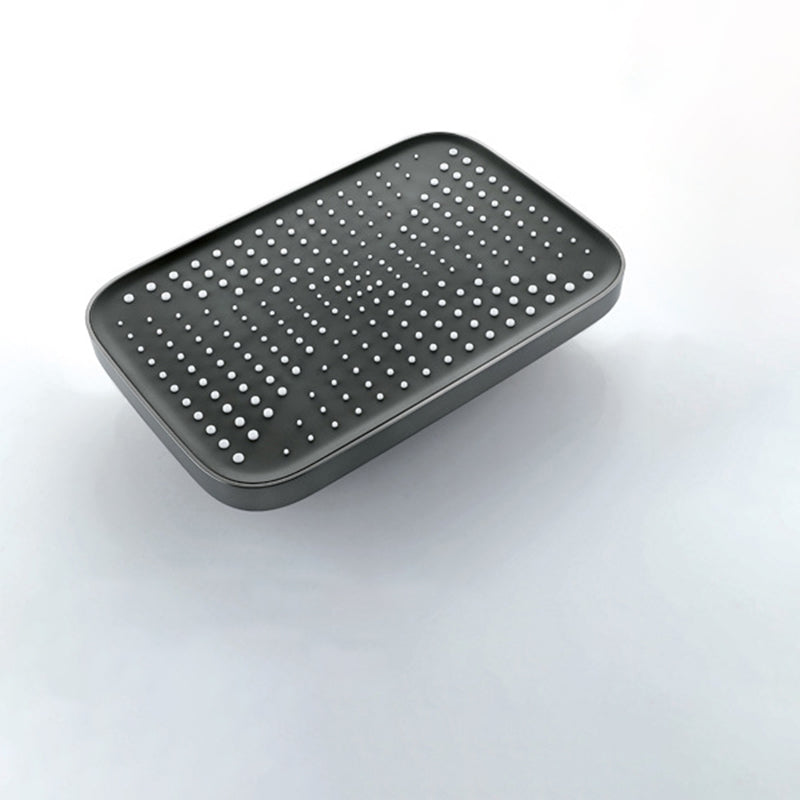 Wall Mounted Modern Square Metal Shower Brass Shower Head Shower Faucet Clearhalo 'Bathroom Remodel & Bathroom Fixtures' 'Home Improvement' 'home_improvement' 'home_improvement_shower_faucets' 'Shower Faucets & Systems' 'shower_faucets' 'Showers & Bathtubs Plumbing' 'Showers & Bathtubs' 6333960