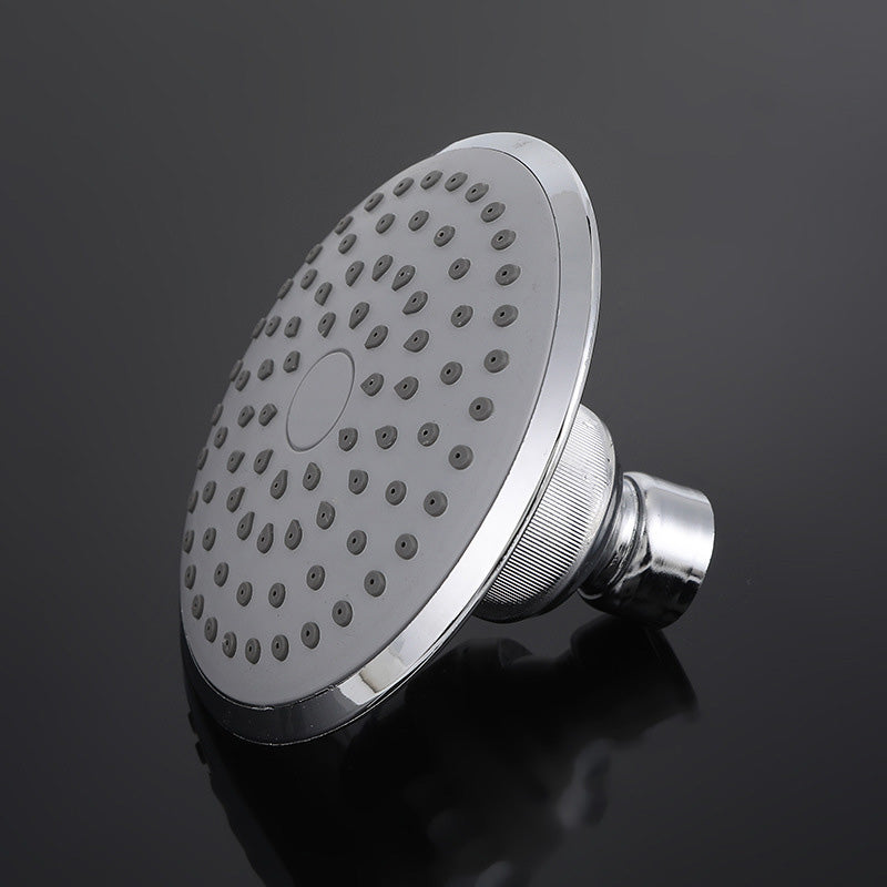 Round Shape Shower Head Modern Swivel Wall Mounted Fixed Shower Head Clearhalo 'Bathroom Remodel & Bathroom Fixtures' 'Home Improvement' 'home_improvement' 'home_improvement_shower_heads' 'Shower Heads' 'shower_heads' 'Showers & Bathtubs Plumbing' 'Showers & Bathtubs' 6334066