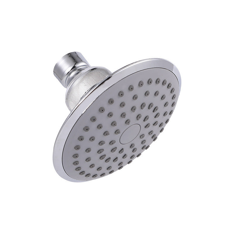 Round Shape Shower Head Modern Swivel Wall Mounted Fixed Shower Head Clearhalo 'Bathroom Remodel & Bathroom Fixtures' 'Home Improvement' 'home_improvement' 'home_improvement_shower_heads' 'Shower Heads' 'shower_heads' 'Showers & Bathtubs Plumbing' 'Showers & Bathtubs' 6334067