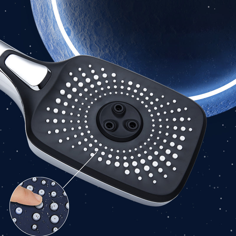 Wall Mounted Handheld Shower Head Modern Metal Hand Shower Head Clearhalo 'Bathroom Remodel & Bathroom Fixtures' 'Home Improvement' 'home_improvement' 'home_improvement_shower_heads' 'Shower Heads' 'shower_heads' 'Showers & Bathtubs Plumbing' 'Showers & Bathtubs' 6334097