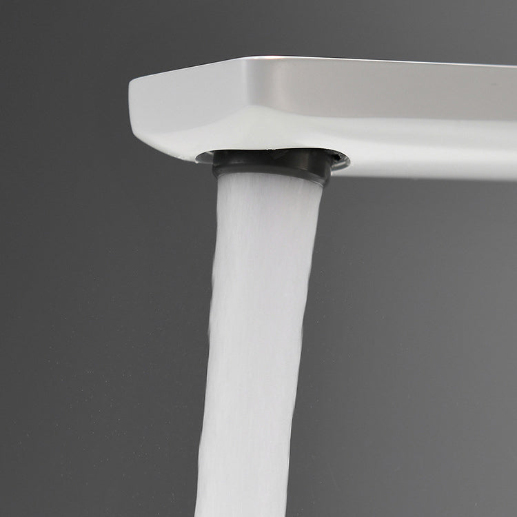 Modern Single Rotary Switch Standard Kitchen Faucet Low Profile Water Faucet Clearhalo 'Home Improvement' 'home_improvement' 'home_improvement_kitchen_faucets' 'Kitchen Faucets' 'Kitchen Remodel & Kitchen Fixtures' 'Kitchen Sinks & Faucet Components' 'kitchen_faucets' 6353017