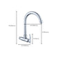 Modern Pull Down One Handle Wall-mounted Pot Filler Low Profile Bar Faucet Clearhalo 'Home Improvement' 'home_improvement' 'home_improvement_kitchen_faucets' 'Kitchen Faucets' 'Kitchen Remodel & Kitchen Fixtures' 'Kitchen Sinks & Faucet Components' 'kitchen_faucets' 6353105