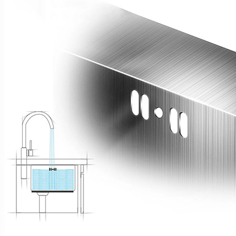 Modern Kitchen Sink Stainless Steel Double Sink with Drain Assembly Workstation Sink Clearhalo 'Home Improvement' 'home_improvement' 'home_improvement_kitchen_sinks' 'Kitchen Remodel & Kitchen Fixtures' 'Kitchen Sinks & Faucet Components' 'Kitchen Sinks' 'kitchen_sinks' 6353135