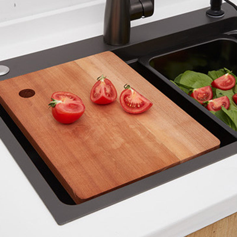 Modern Kitchen Sink Stainless Steel Top-Mount with Basket Strainer Sink Only Clearhalo 'Home Improvement' 'home_improvement' 'home_improvement_kitchen_sinks' 'Kitchen Remodel & Kitchen Fixtures' 'Kitchen Sinks & Faucet Components' 'Kitchen Sinks' 'kitchen_sinks' 6353171