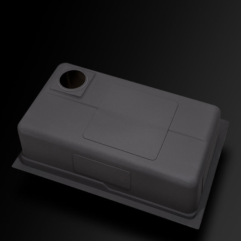 Modern Kitchen Sink Stainless Steel Top-Mount with Basket Strainer Sink Only Clearhalo 'Home Improvement' 'home_improvement' 'home_improvement_kitchen_sinks' 'Kitchen Remodel & Kitchen Fixtures' 'Kitchen Sinks & Faucet Components' 'Kitchen Sinks' 'kitchen_sinks' 6353173