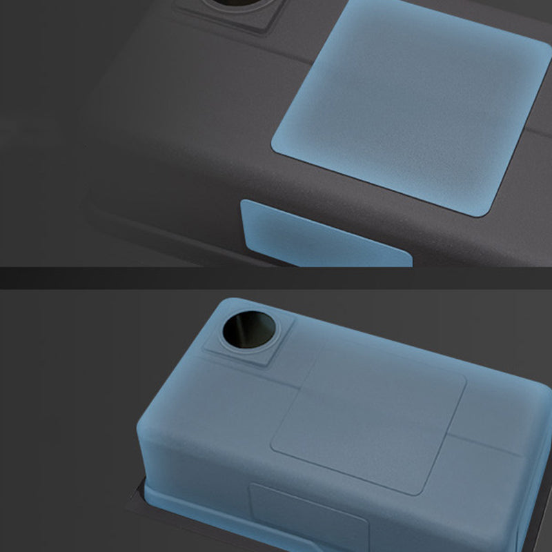 Modern Kitchen Sink Stainless Steel Top-Mount with Basket Strainer Sink Only Clearhalo 'Home Improvement' 'home_improvement' 'home_improvement_kitchen_sinks' 'Kitchen Remodel & Kitchen Fixtures' 'Kitchen Sinks & Faucet Components' 'Kitchen Sinks' 'kitchen_sinks' 6353174