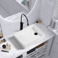 Contemporary Bathroom Sink Porcelain Solid Color Rectangular Vessel Lavatory Sink Clearhalo 'Bathroom Remodel & Bathroom Fixtures' 'Bathroom Sinks & Faucet Components' 'Bathroom Sinks' 'bathroom_sink' 'Home Improvement' 'home_improvement' 'home_improvement_bathroom_sink' 6353296
