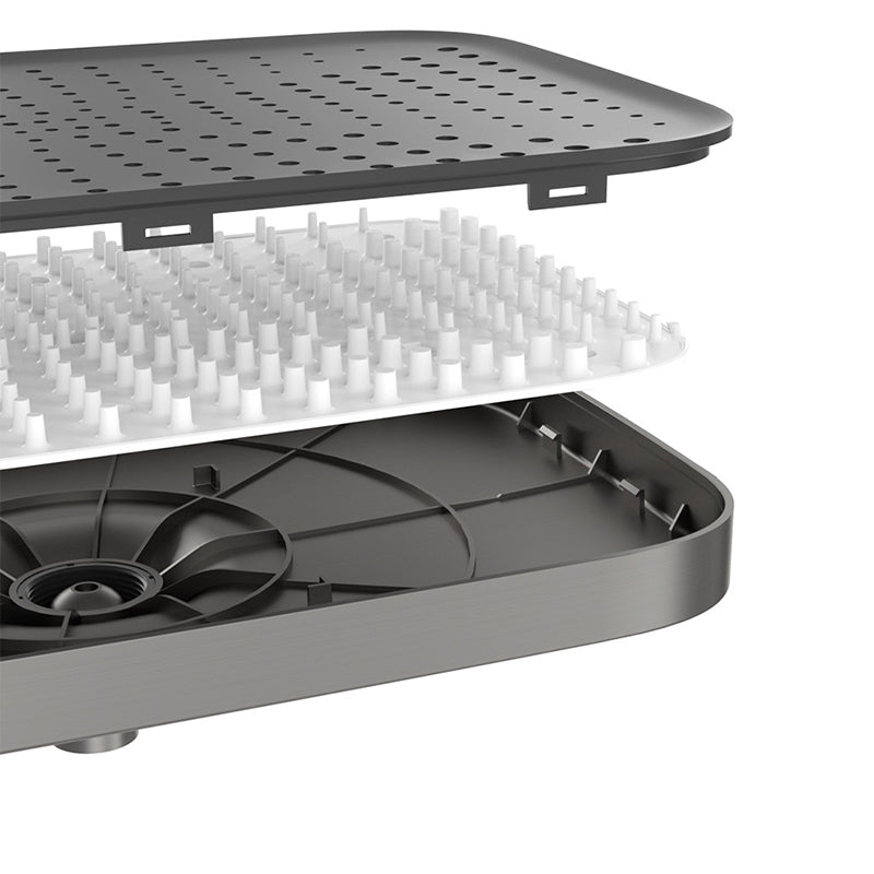 Modern Wall Mounted Adjustable Water Flow Shower Faucet Shower Hose Shower System Clearhalo 'Bathroom Remodel & Bathroom Fixtures' 'Home Improvement' 'home_improvement' 'home_improvement_shower_faucets' 'Shower Faucets & Systems' 'shower_faucets' 'Showers & Bathtubs Plumbing' 'Showers & Bathtubs' 6353509