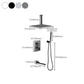 Modern Shower System Dual Shower Head Slide Bar Thermostatic Wall Mounted Shower Set Clearhalo 'Bathroom Remodel & Bathroom Fixtures' 'Home Improvement' 'home_improvement' 'home_improvement_shower_faucets' 'Shower Faucets & Systems' 'shower_faucets' 'Showers & Bathtubs Plumbing' 'Showers & Bathtubs' 6353539