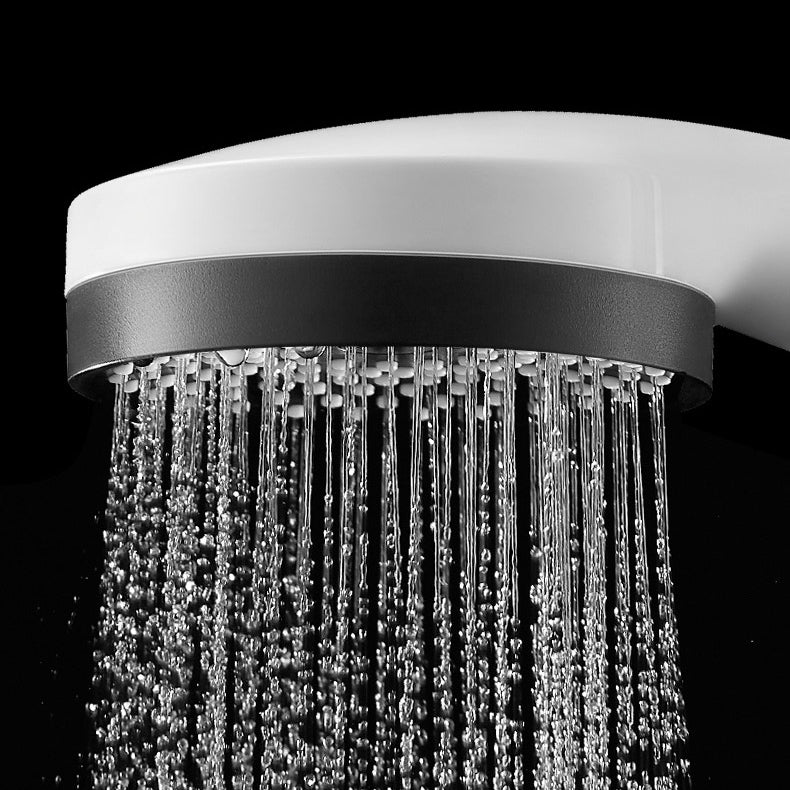 Modern Shower System Handheld Shower Head Slide Bar Wall Mounted Shower Set Clearhalo 'Bathroom Remodel & Bathroom Fixtures' 'Home Improvement' 'home_improvement' 'home_improvement_shower_faucets' 'Shower Faucets & Systems' 'shower_faucets' 'Showers & Bathtubs Plumbing' 'Showers & Bathtubs' 6353575