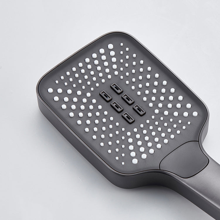 Modern Shower System Adjustable Shower Head Slide Bar Wall Mounted Shower Set Clearhalo 'Bathroom Remodel & Bathroom Fixtures' 'Home Improvement' 'home_improvement' 'home_improvement_shower_faucets' 'Shower Faucets & Systems' 'shower_faucets' 'Showers & Bathtubs Plumbing' 'Showers & Bathtubs' 6353592