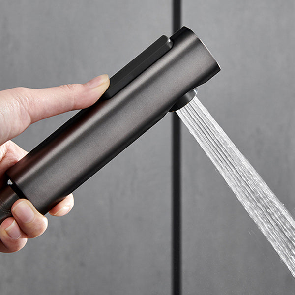 Modern Shower System Adjustable Shower Head Slide Bar Wall Mounted Shower Set Clearhalo 'Bathroom Remodel & Bathroom Fixtures' 'Home Improvement' 'home_improvement' 'home_improvement_shower_faucets' 'Shower Faucets & Systems' 'shower_faucets' 'Showers & Bathtubs Plumbing' 'Showers & Bathtubs' 6353597