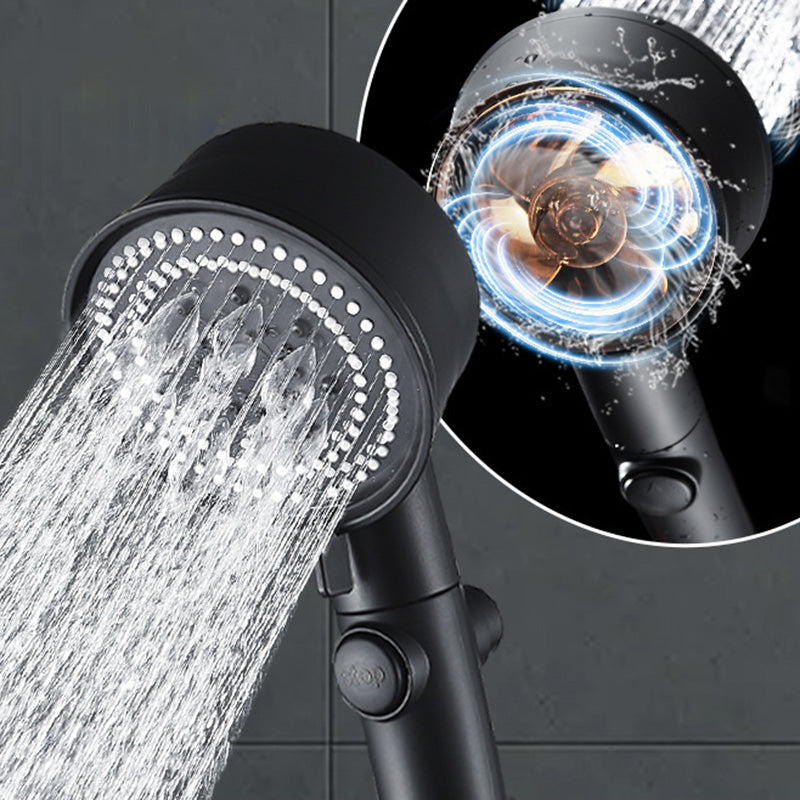 Plastic Handheld Shower Head Bathroom Adjustable Spray Pattern Shower Head Clearhalo 'Bathroom Remodel & Bathroom Fixtures' 'Home Improvement' 'home_improvement' 'home_improvement_shower_heads' 'Shower Heads' 'shower_heads' 'Showers & Bathtubs Plumbing' 'Showers & Bathtubs' 6353601