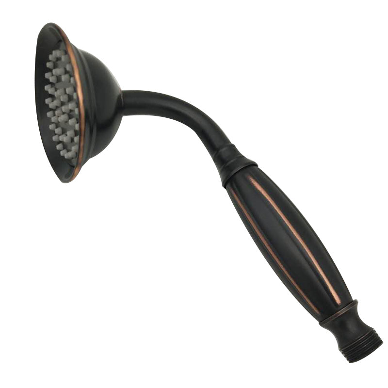 Traditional Handheld Shower Head with Hose Polished Brass Wall-Mount Showerhead Clearhalo 'Bathroom Remodel & Bathroom Fixtures' 'Home Improvement' 'home_improvement' 'home_improvement_shower_heads' 'Shower Heads' 'shower_heads' 'Showers & Bathtubs Plumbing' 'Showers & Bathtubs' 6353637