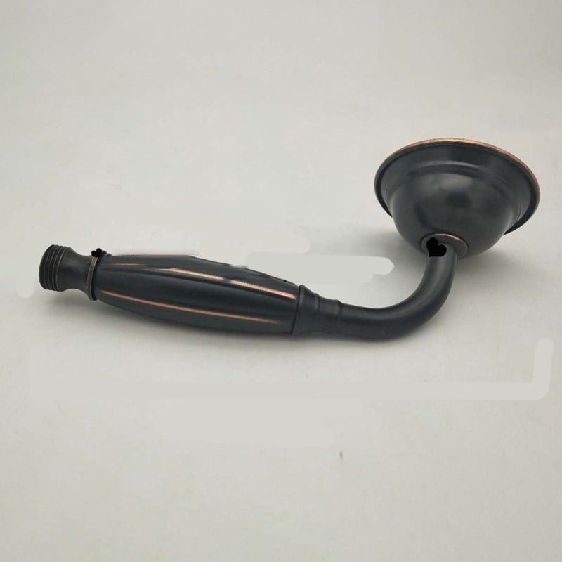 Traditional Handheld Shower Head with Hose Polished Brass Wall-Mount Showerhead Clearhalo 'Bathroom Remodel & Bathroom Fixtures' 'Home Improvement' 'home_improvement' 'home_improvement_shower_heads' 'Shower Heads' 'shower_heads' 'Showers & Bathtubs Plumbing' 'Showers & Bathtubs' 6353647