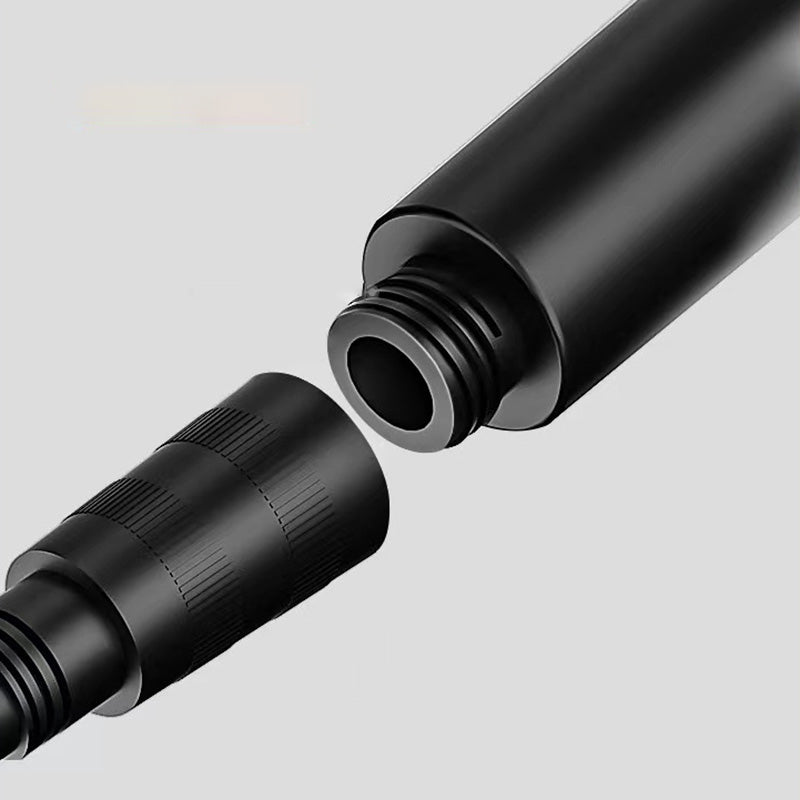 Round Handheld Shower Head Plastic Adjustable Spray Pattern Spray Head for Home Clearhalo 'Bathroom Remodel & Bathroom Fixtures' 'Home Improvement' 'home_improvement' 'home_improvement_shower_heads' 'Shower Heads' 'shower_heads' 'Showers & Bathtubs Plumbing' 'Showers & Bathtubs' 6353663